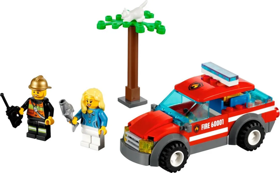 LEGO Brandweercommandant 80 Stuks - Meerkleurig