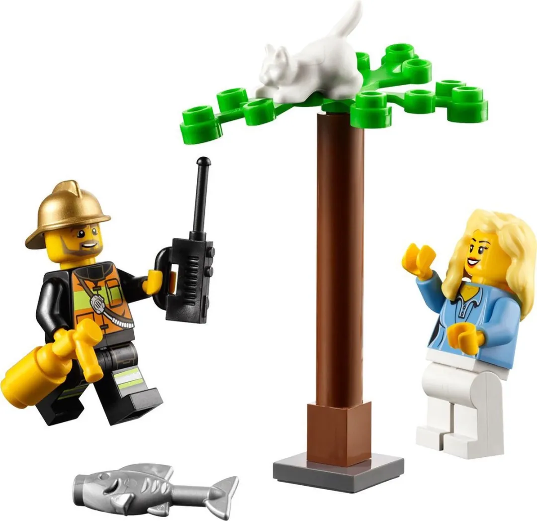 LEGO Brandweercommandant 80 Stuks - Meerkleurig