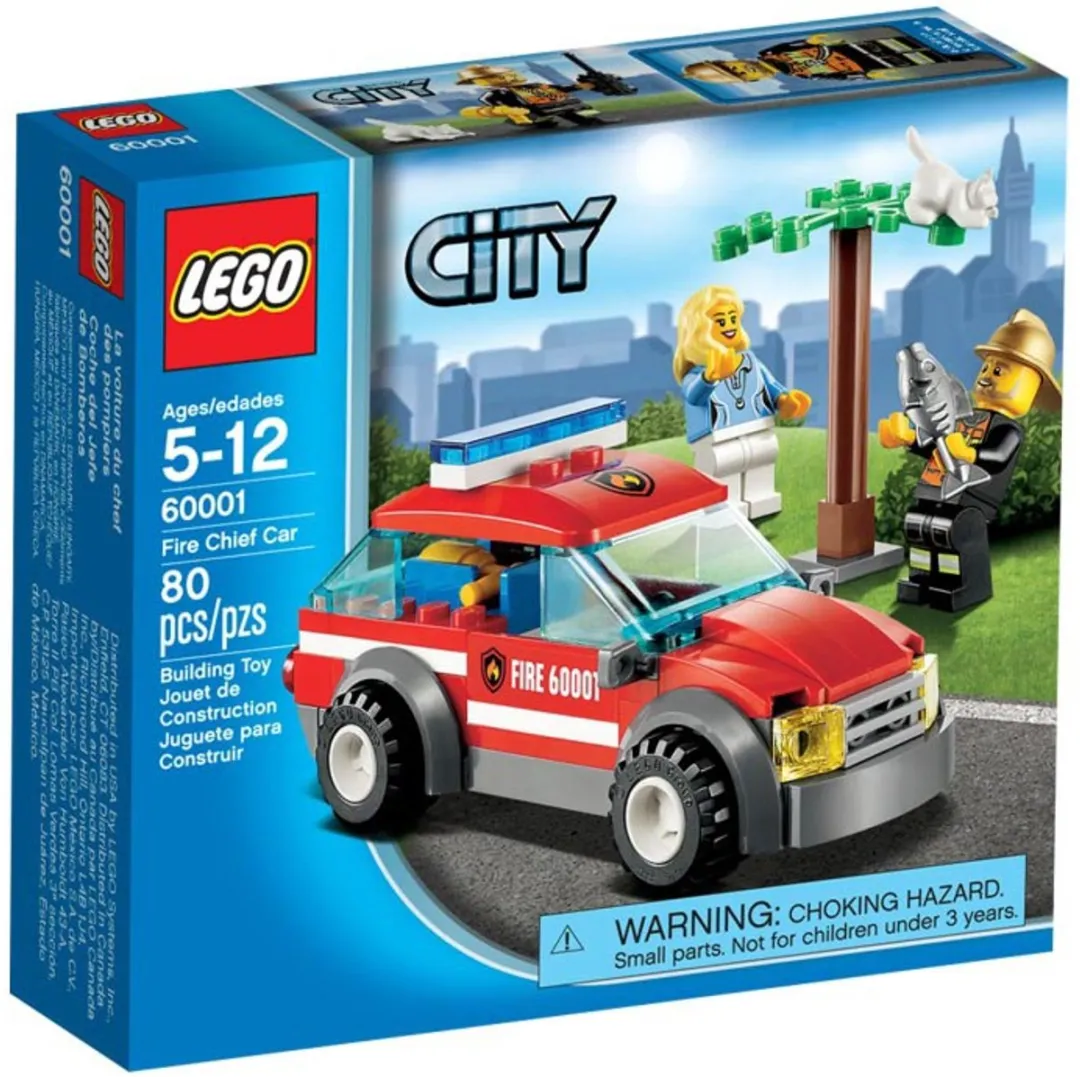 LEGO Brandweercommandant 80 Stuks - Meerkleurig