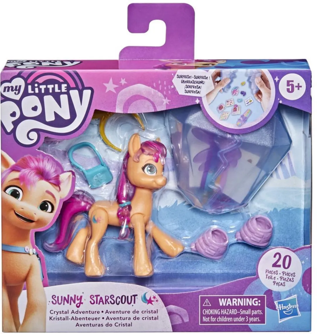 My Little Pony Sunny Starscout Crystal Adventure Speelfiguur - Multi