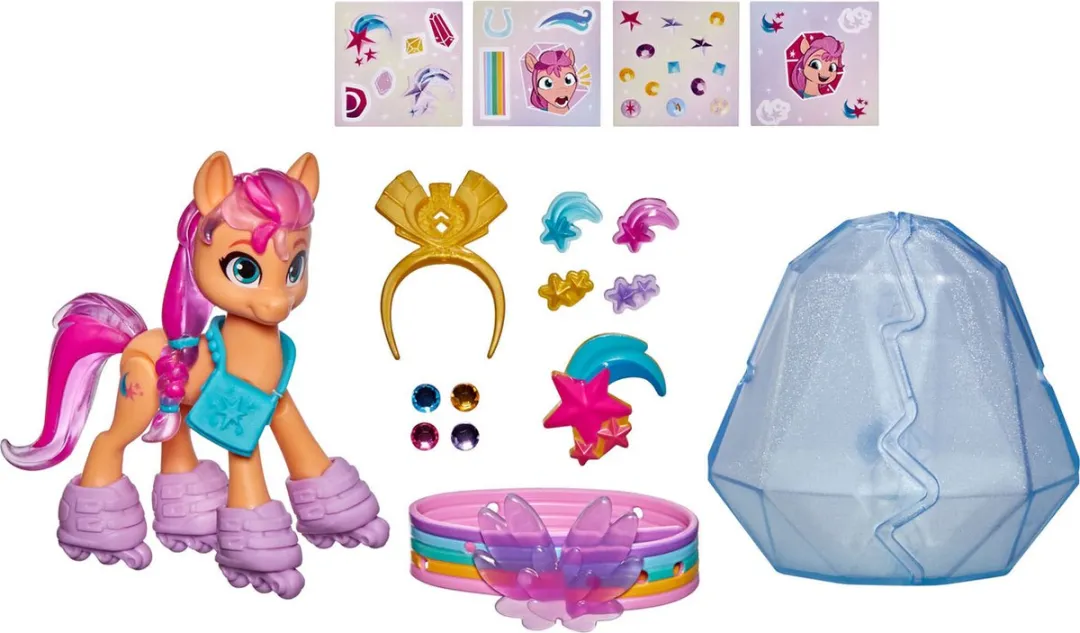 My Little Pony Sunny Starscout Crystal Adventure Speelfiguur