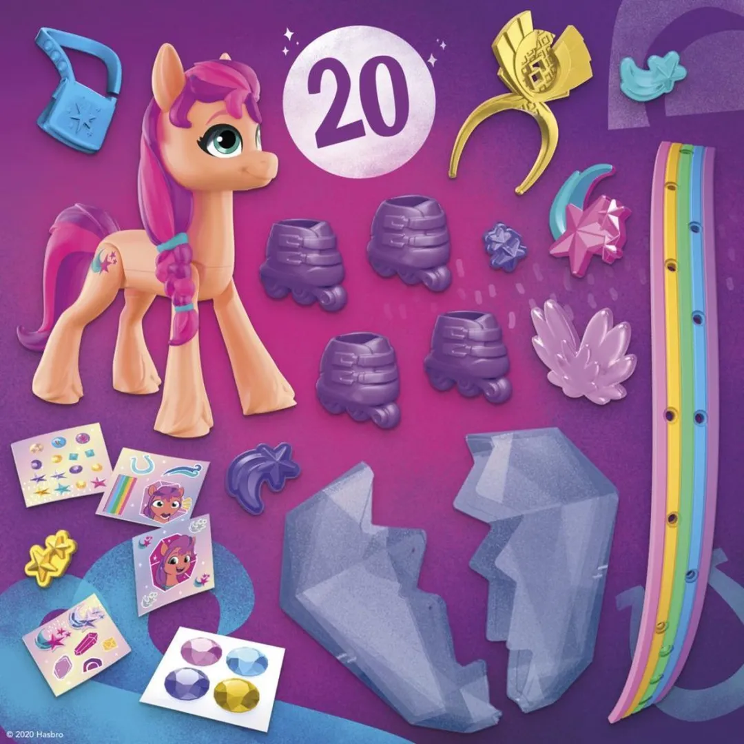 My Little Pony Sunny Starscout Crystal Adventure Speelfiguur - Multi