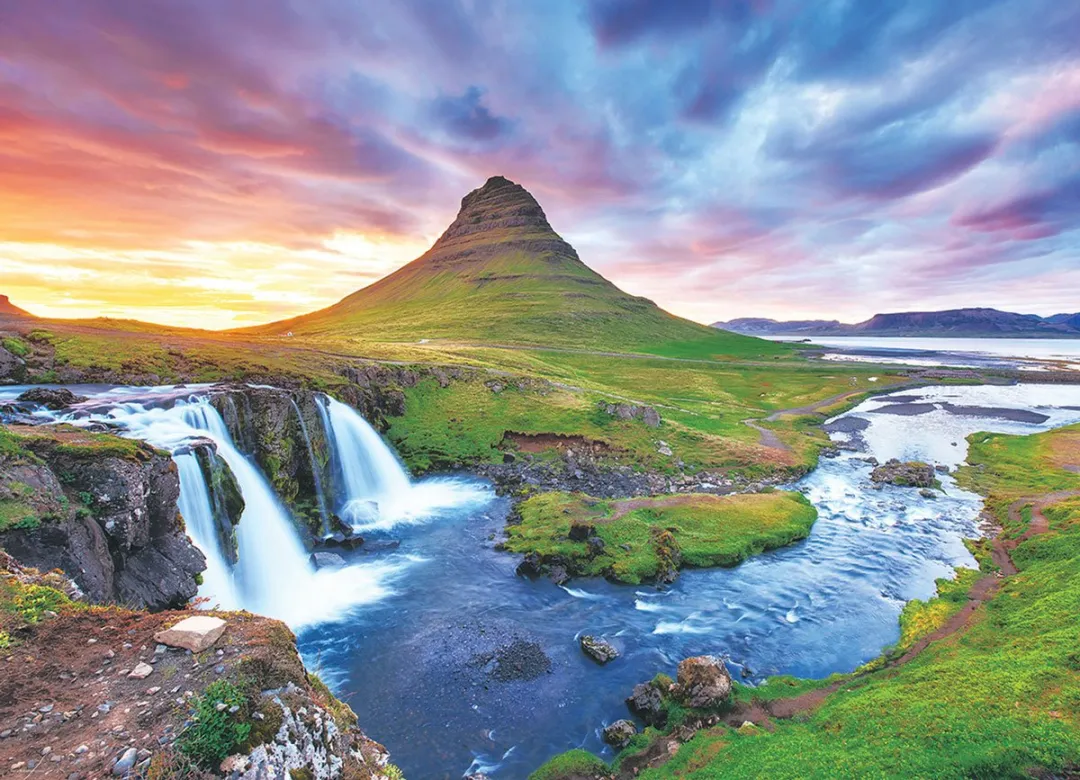 Eurographics Krikjufell Berg IJsland Legpuzzel 1000 Stuks