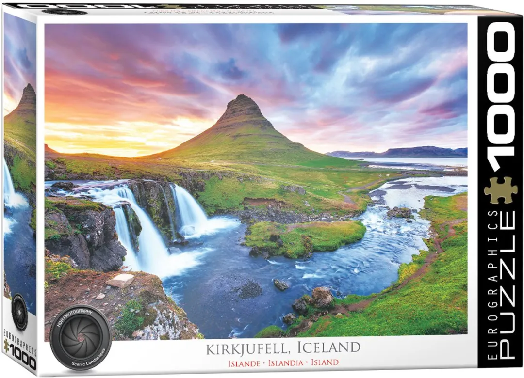 Eurographics Krikjufell Berg IJsland Legpuzzel 1000 Stuks