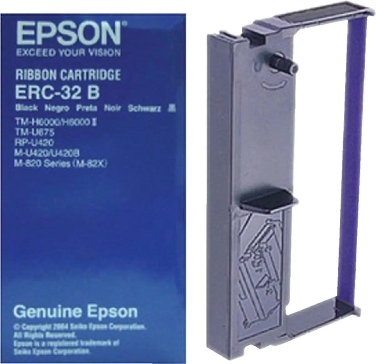 Epson ERC32B Ribbon Cartridge - Zwart