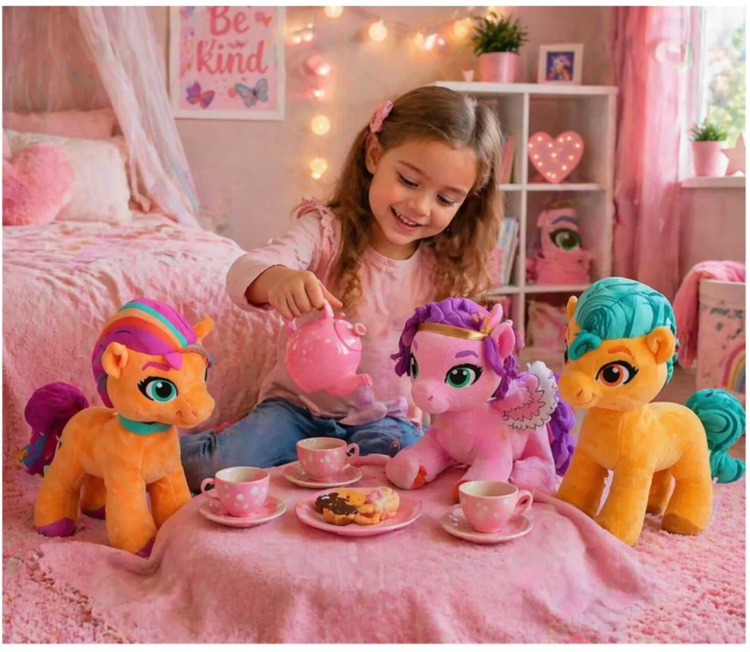 Hasbro My Little Pony Zipp Storm Knuffel 28cm - Wit