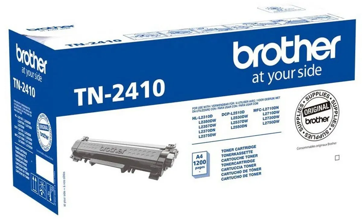 Brother TN2410 Tonercartridge - Zwart