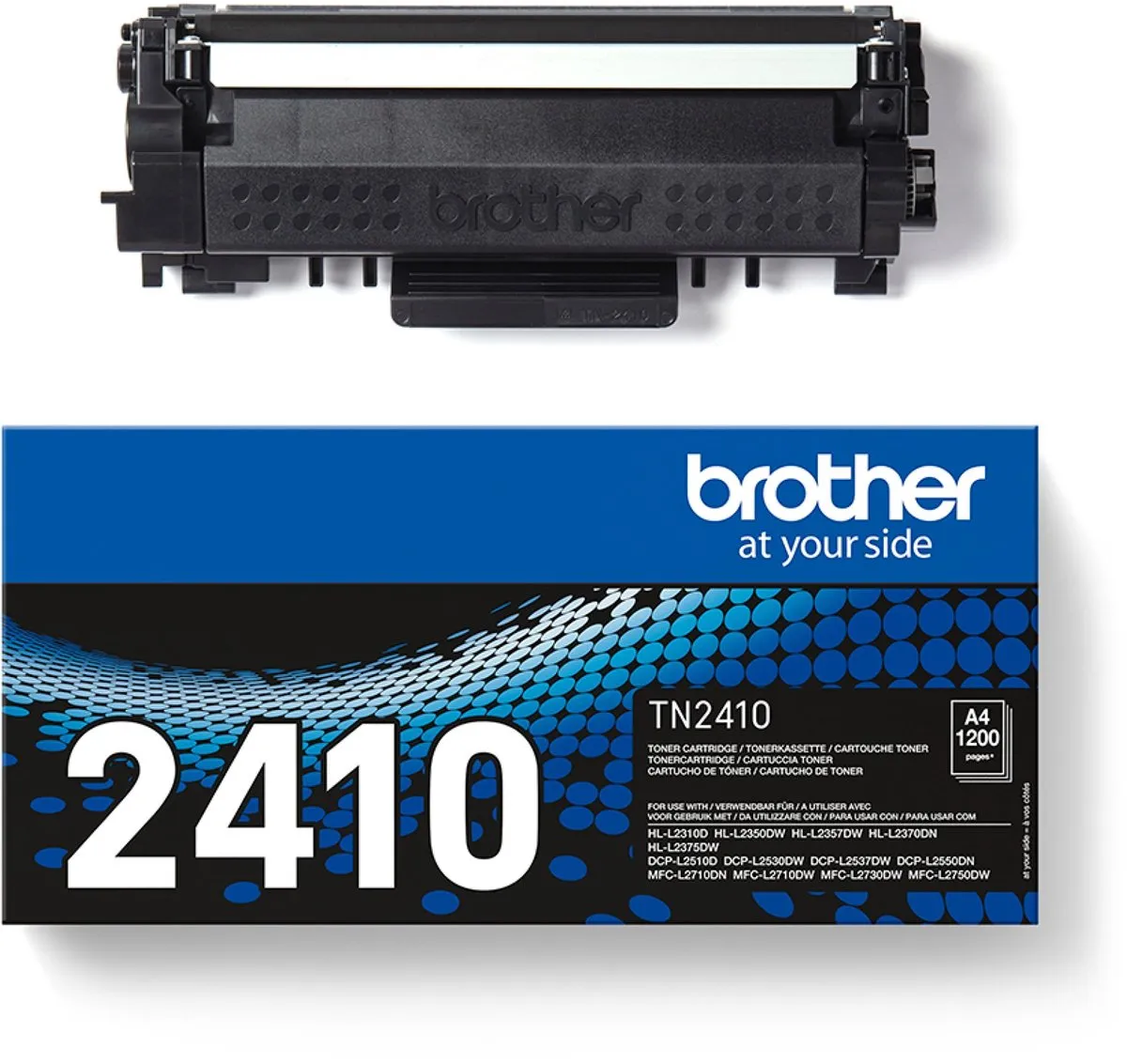 Brother TN2410 Tonercartridge - Zwart