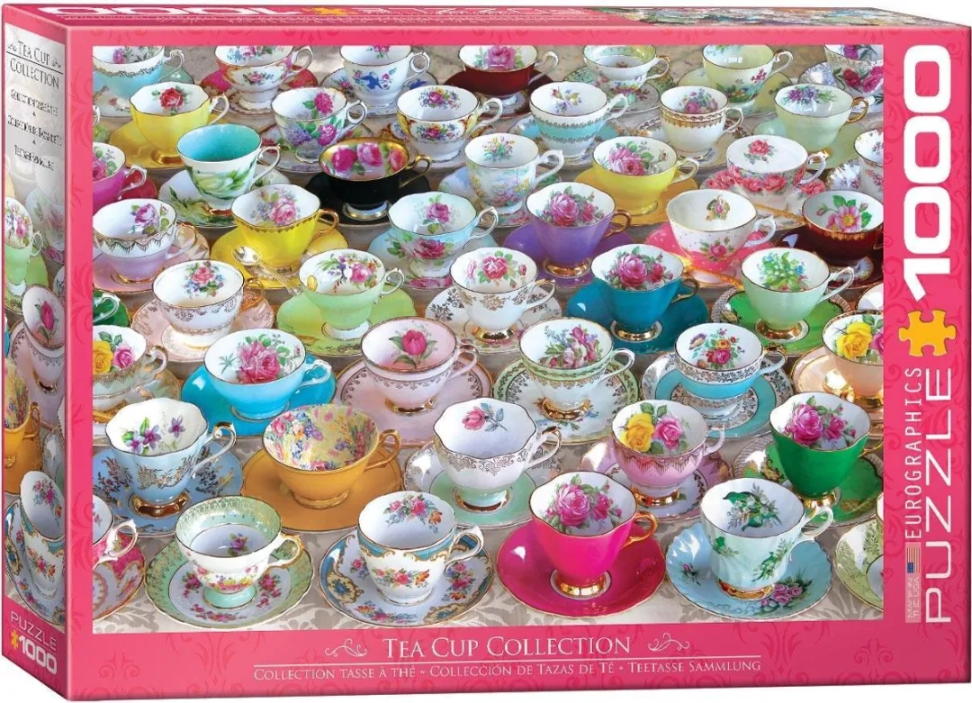 Eurographics Theekopjescollectie Legpuzzel 1000 Stuks