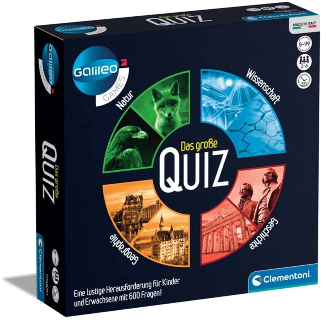 Clementoni Galileo De Grote Quiz