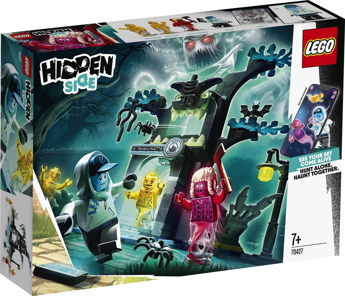 LEGO Hidden Side 70427 - 170 Stukken - 4 Minifiguren - Groen - afbeelding 2 van 6