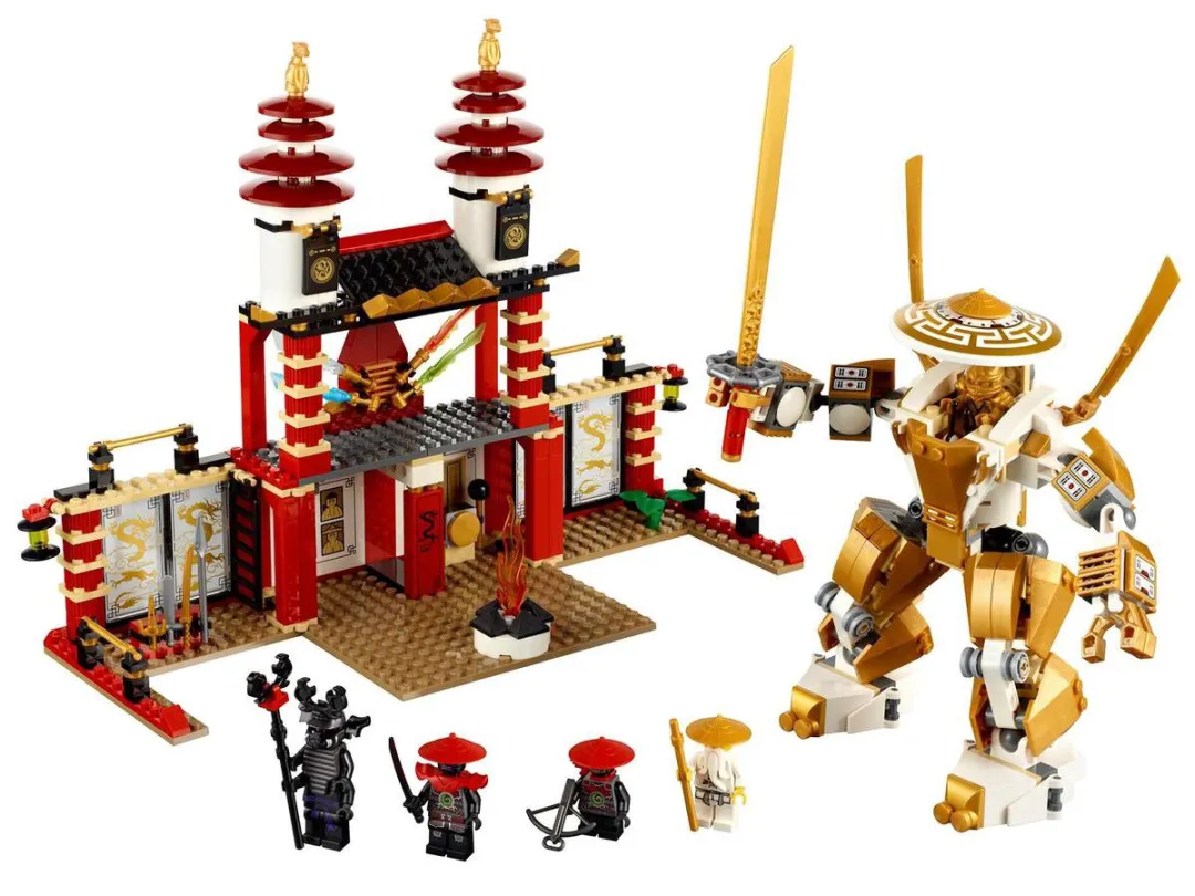 LEGO Tempel van het Licht 70505 - 266 Stukken - 5 Minifiguren - Goud
