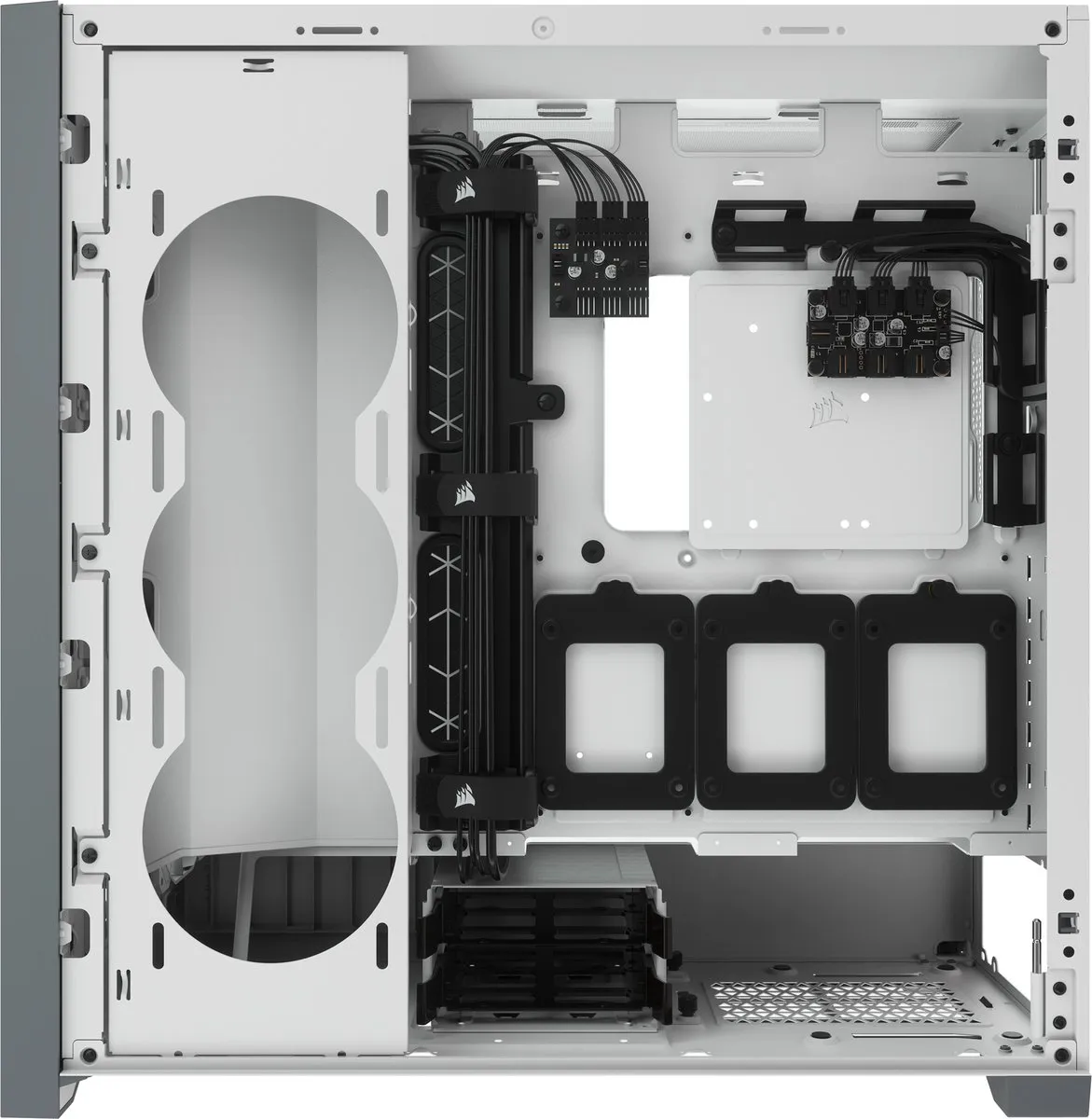 Corsair iCUE 5000X RGB ATX Behuizing - Wit