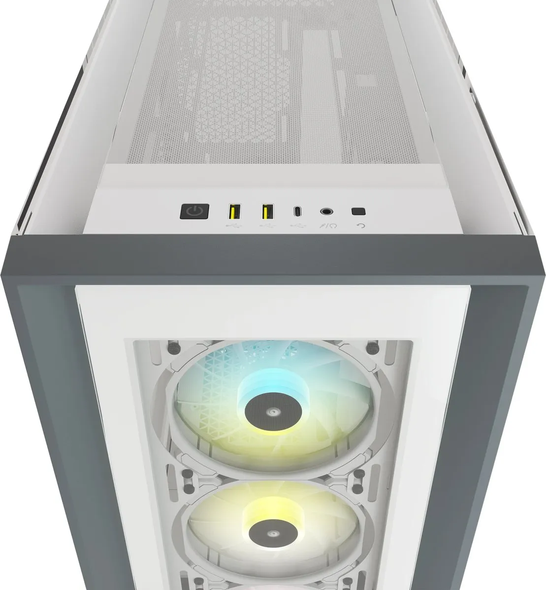 Corsair iCUE 5000X RGB ATX Behuizing - Wit