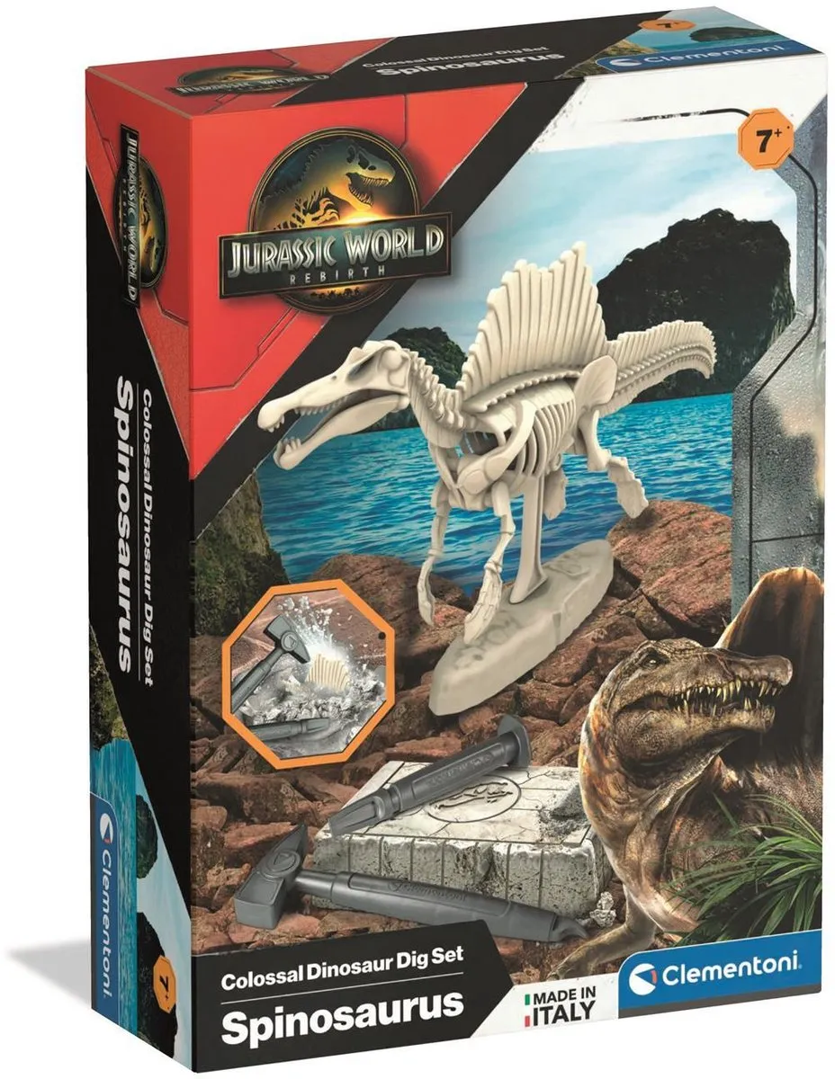Clementoni Jurassic World Spinosaurus Opgraafset 19461 - Multi