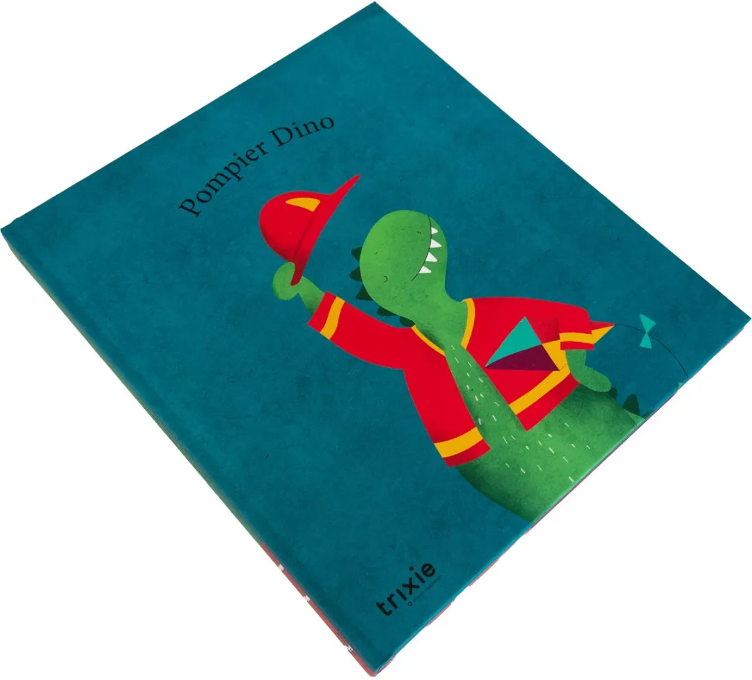 Trixie Kinderboek Brandweerman Dino FR - Multi