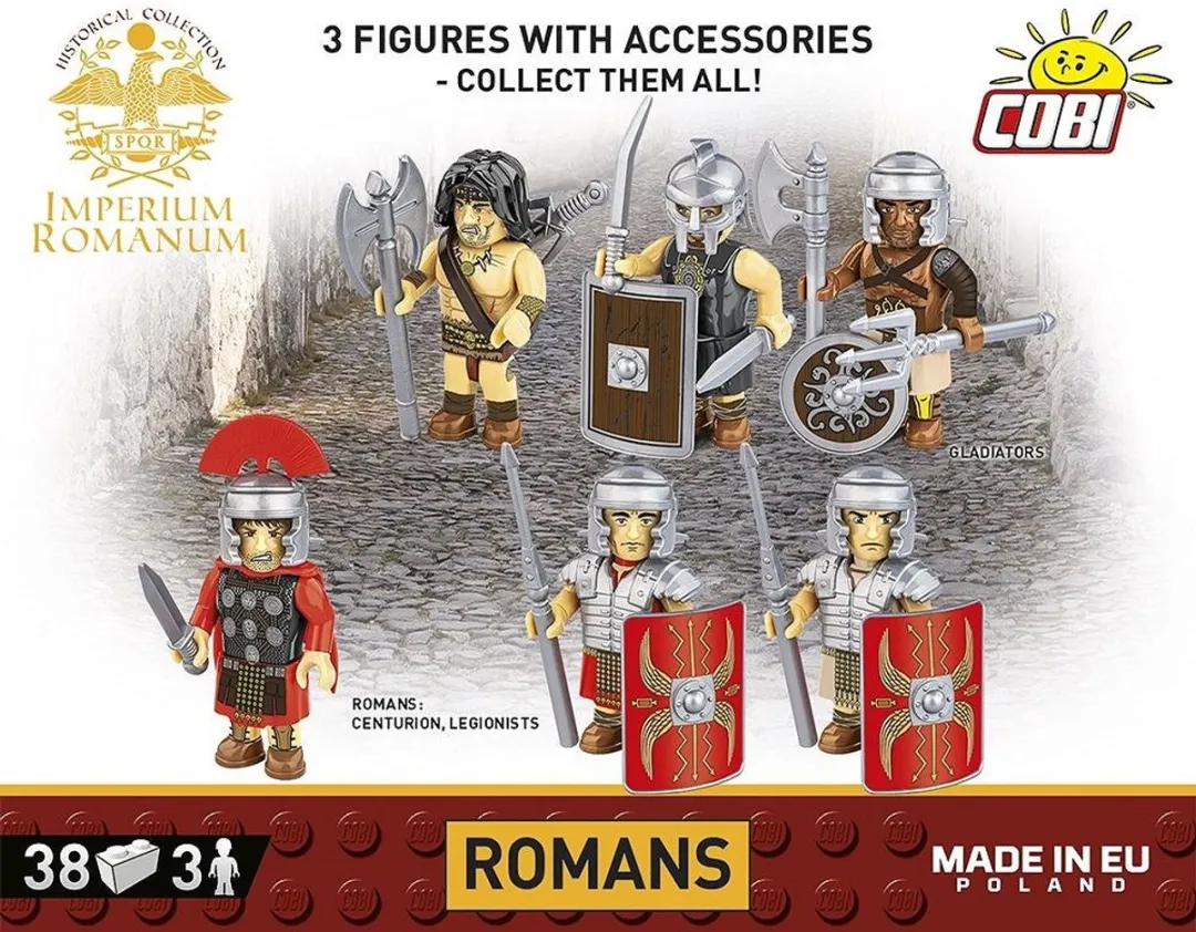 Cobi Romeinen COBI-20067 Bouwset - 38 Stukken - Meerkleurig