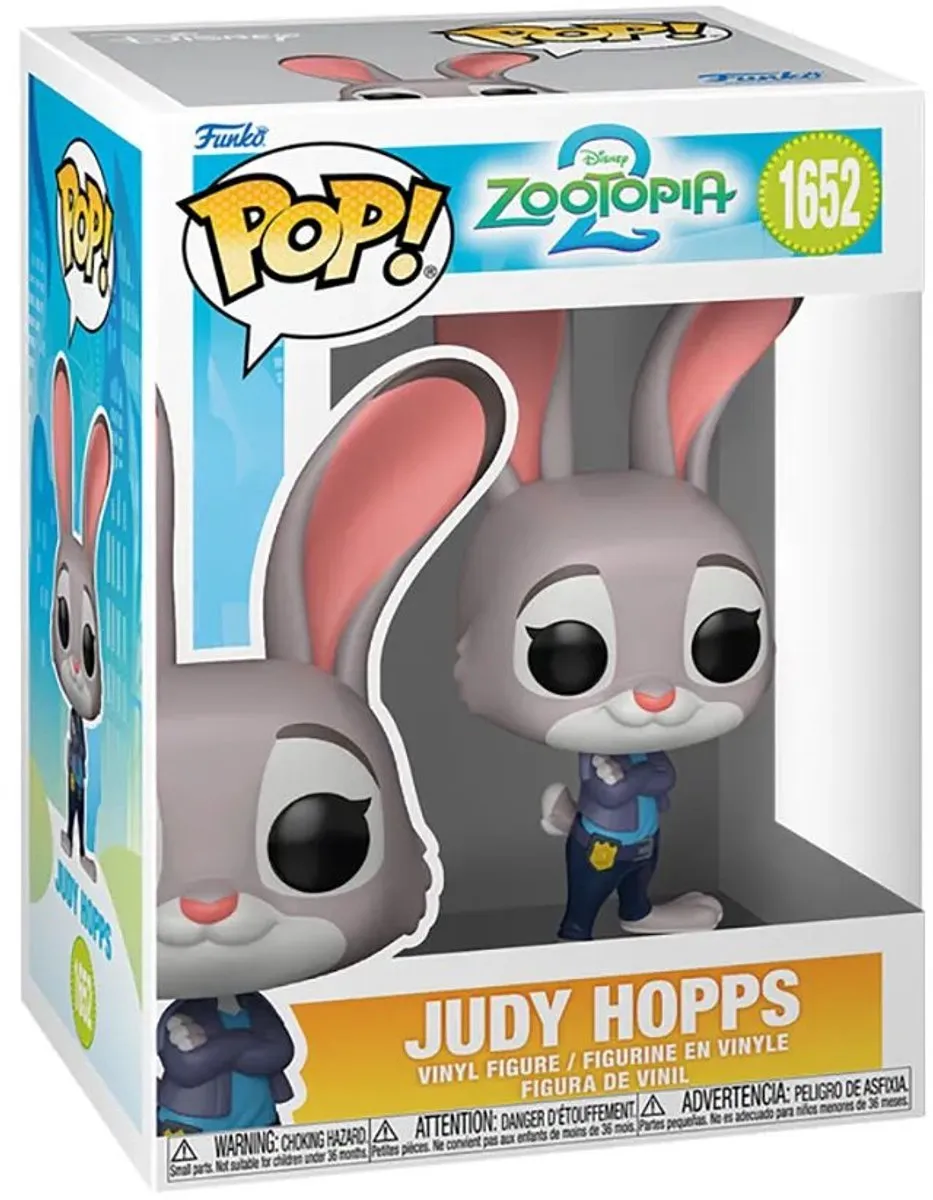 Funko Pop! Disney Zootopia 2 Judy Hopps #1652 - Multicolor