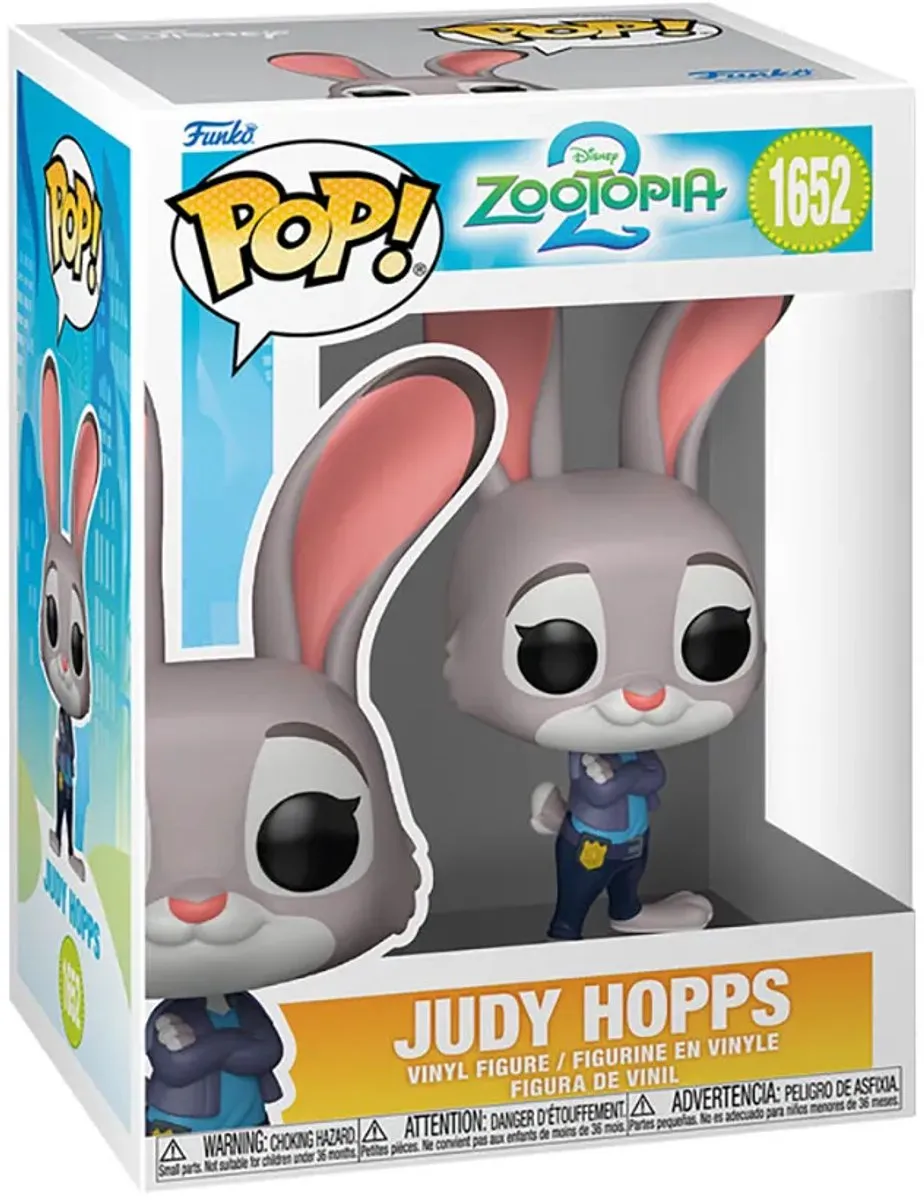 Funko Pop! Disney Zootopia 2 Judy Hopps #1652 - Multicolor
