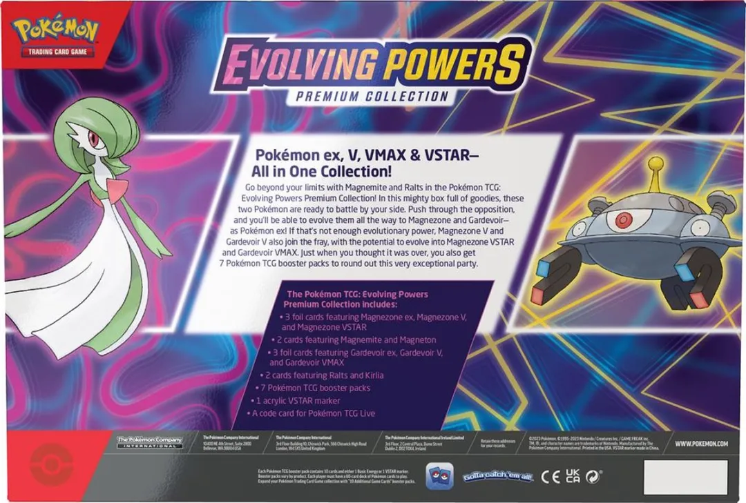 Pokémon Evolving Powers Premium Collection Trading Cards