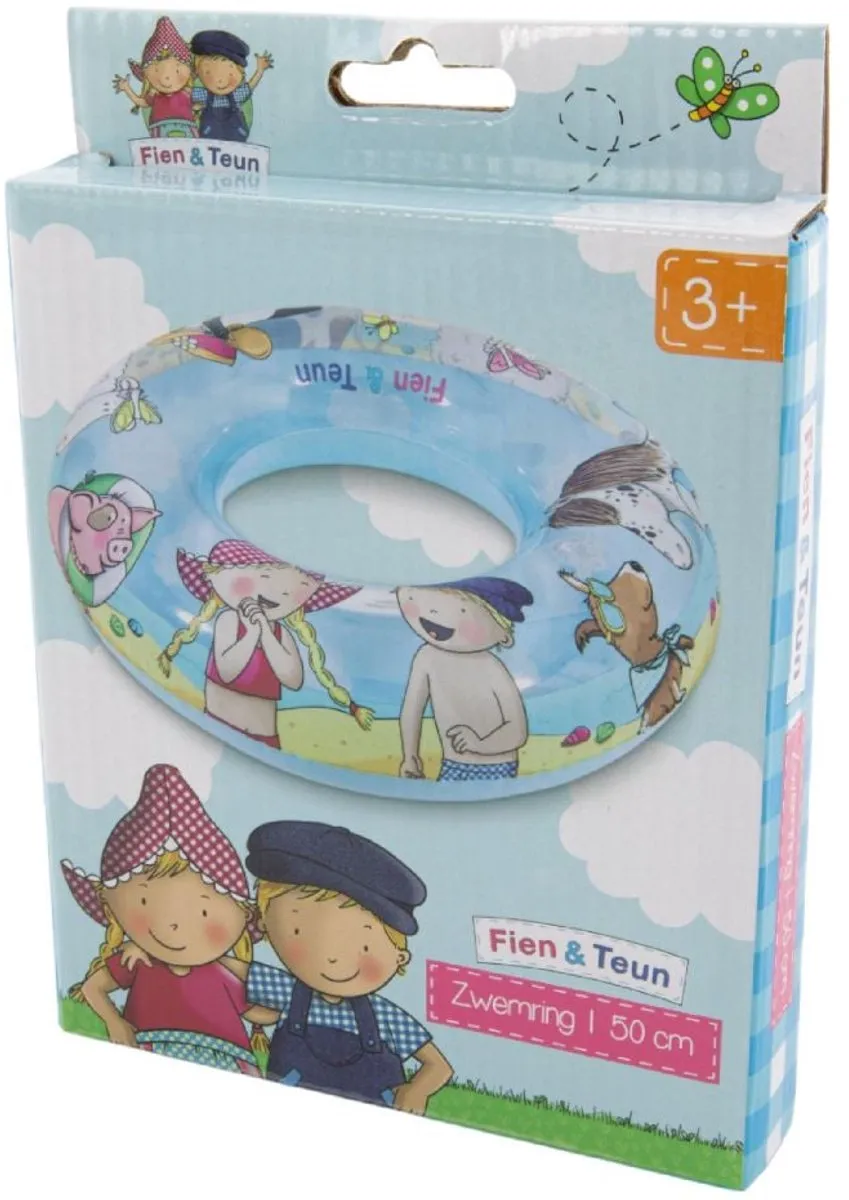Rubo Toys Fien En Teun Zwemring 50cm - Multicolour
