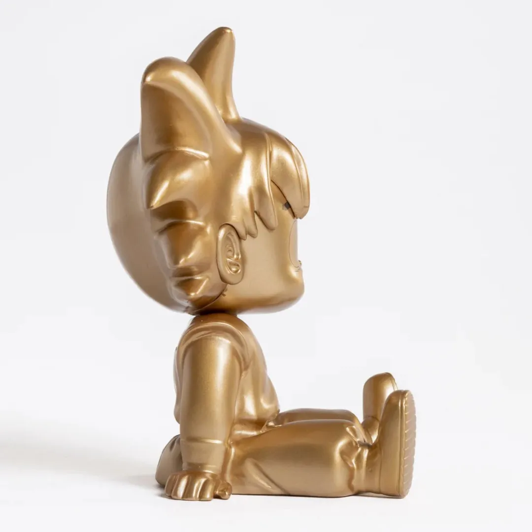 Plastoy Dragon Ball Son Goku Spaarpot - Goud