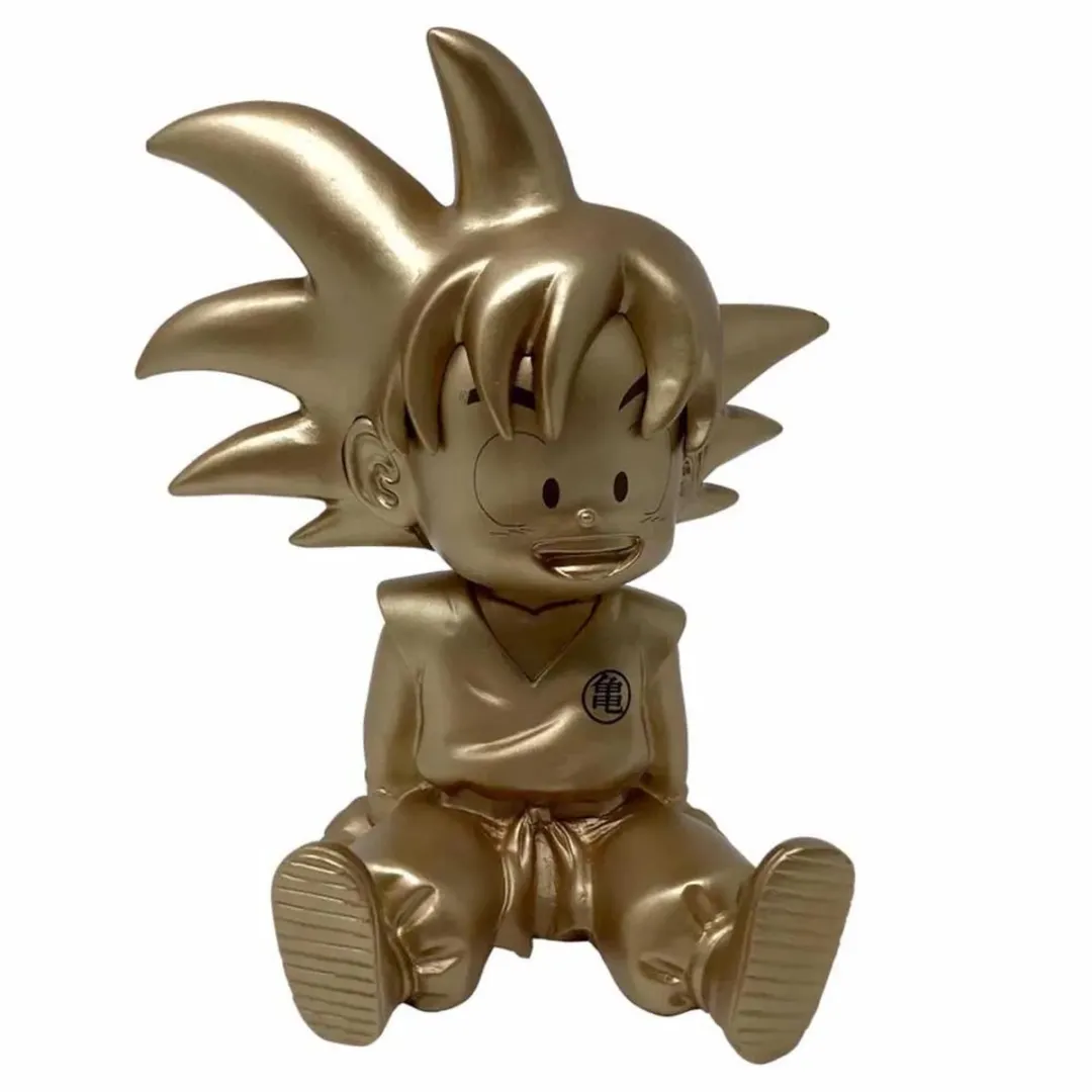 Plastoy Dragon Ball Son Goku Spaarpot - Goud