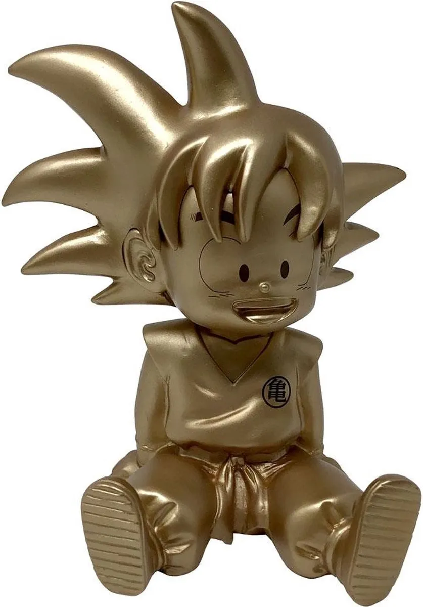 Plastoy Dragon Ball Son Goku Spaarpot - Goud - afbeelding 6 van 6