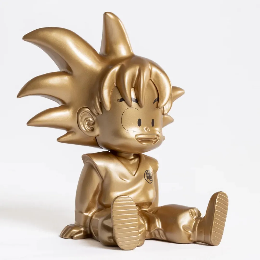 Plastoy Dragon Ball Son Goku Spaarpot - Goud