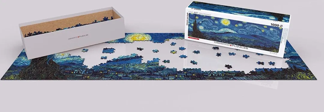 Eurographics De Sterrennacht Vincent van Gogh Legpuzzel 1000 Stuks - Panorama