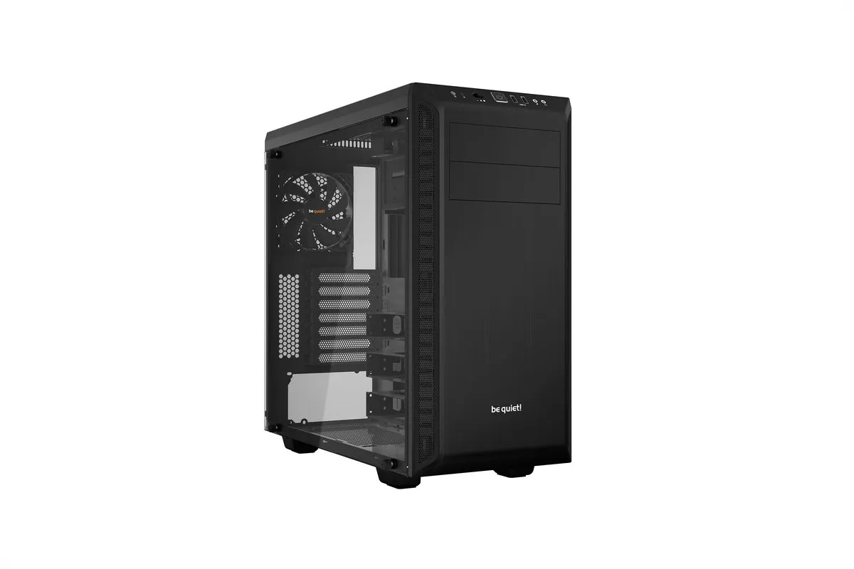 be quiet! Pure Base 600 Window - Zwart