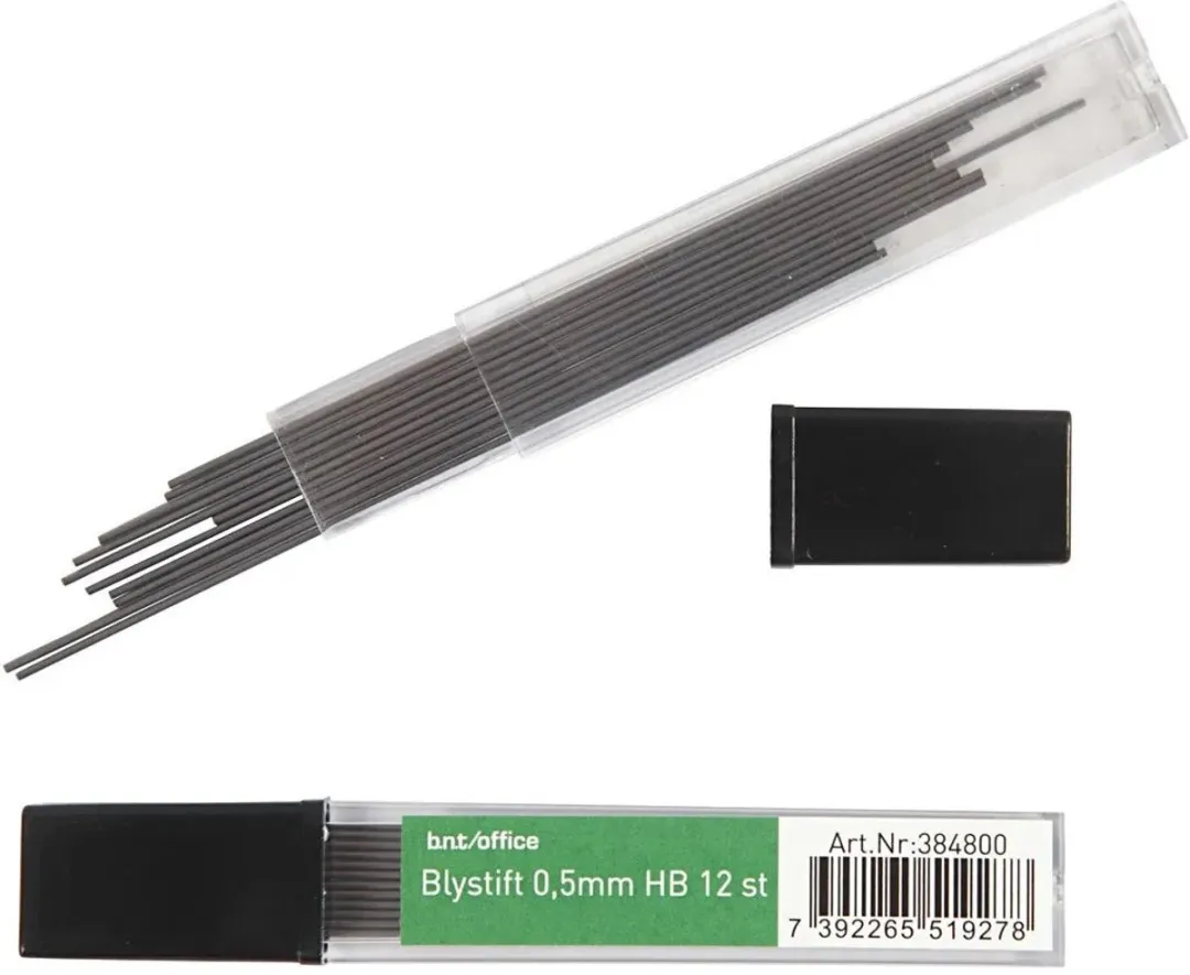 Creativ Company Potlood Navulling 0,5mm - 12 Stuks Meerkleurig