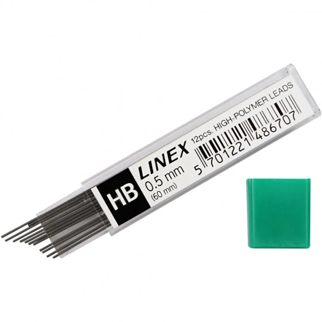 Creativ Company Potlood Navulling 0,5mm - 12 Stuks Meerkleurig
