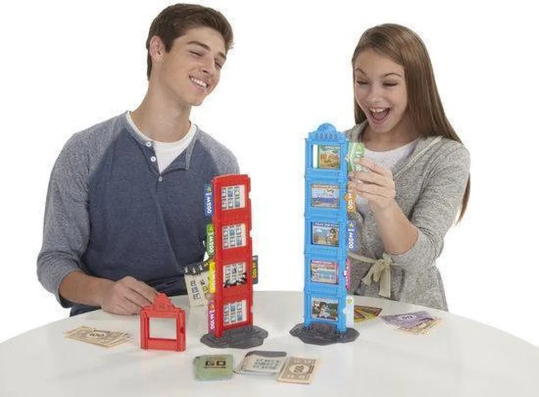 Hasbro Monopoly Hotels A2142-104 - Snel actiespel 2-6 spelers