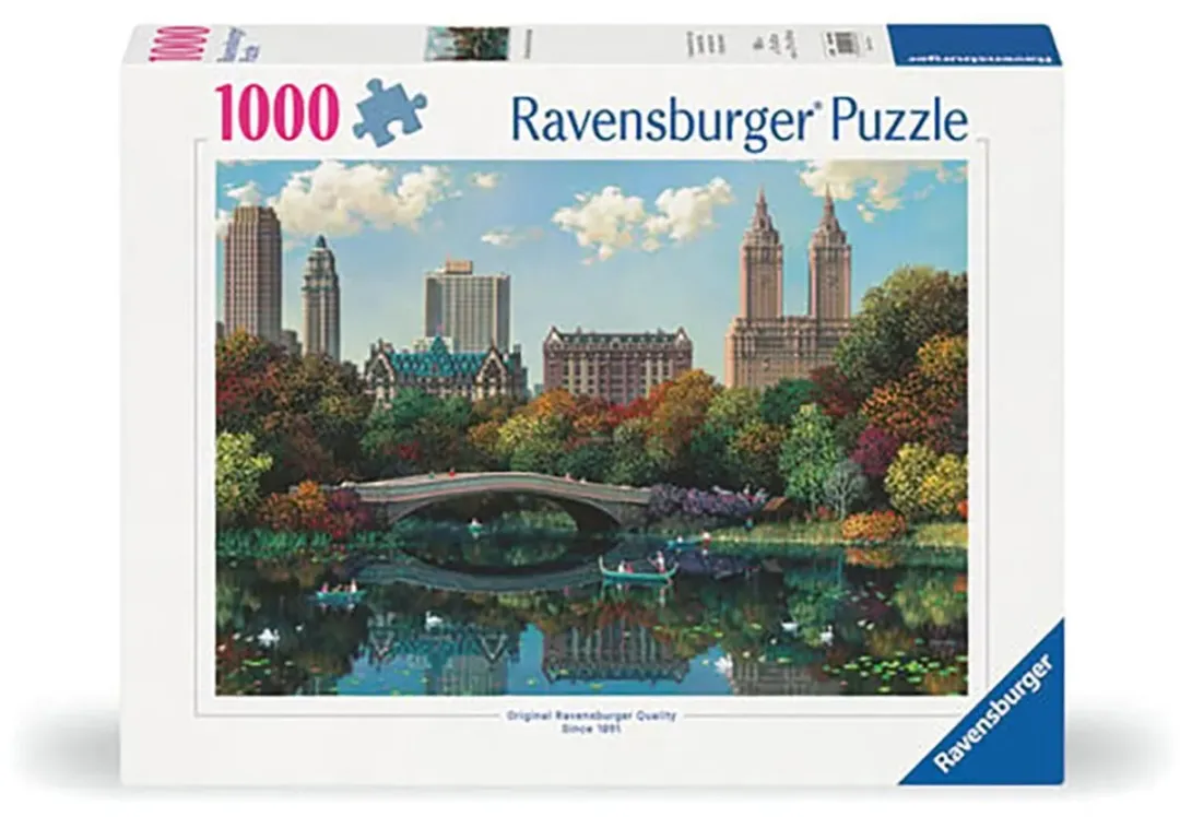 Ravensburger Ny Central Park Bow Bridge Puzzel 1000 Stukken