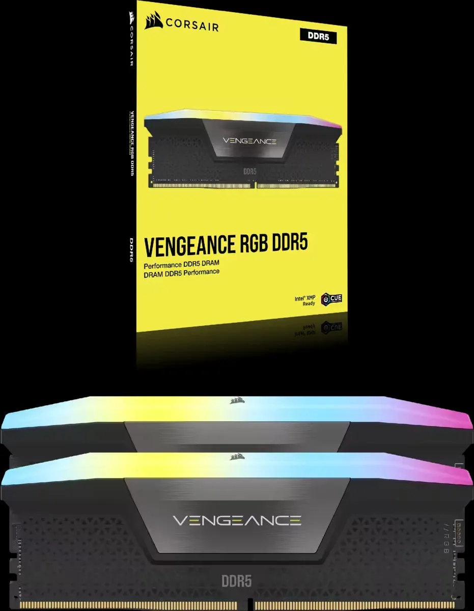 Corsair Vengeance RGB CMH32GX5M2B6400C36 DDR5 RAM 32GB 6400MHz