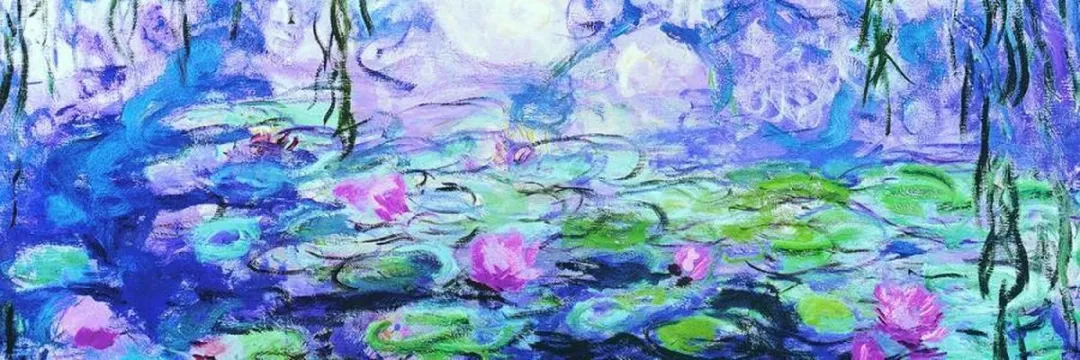 Eurographics Waterleliew W1852 Nymphéas - Monet Legpuzzel 1000 Stuks - 96x32cm