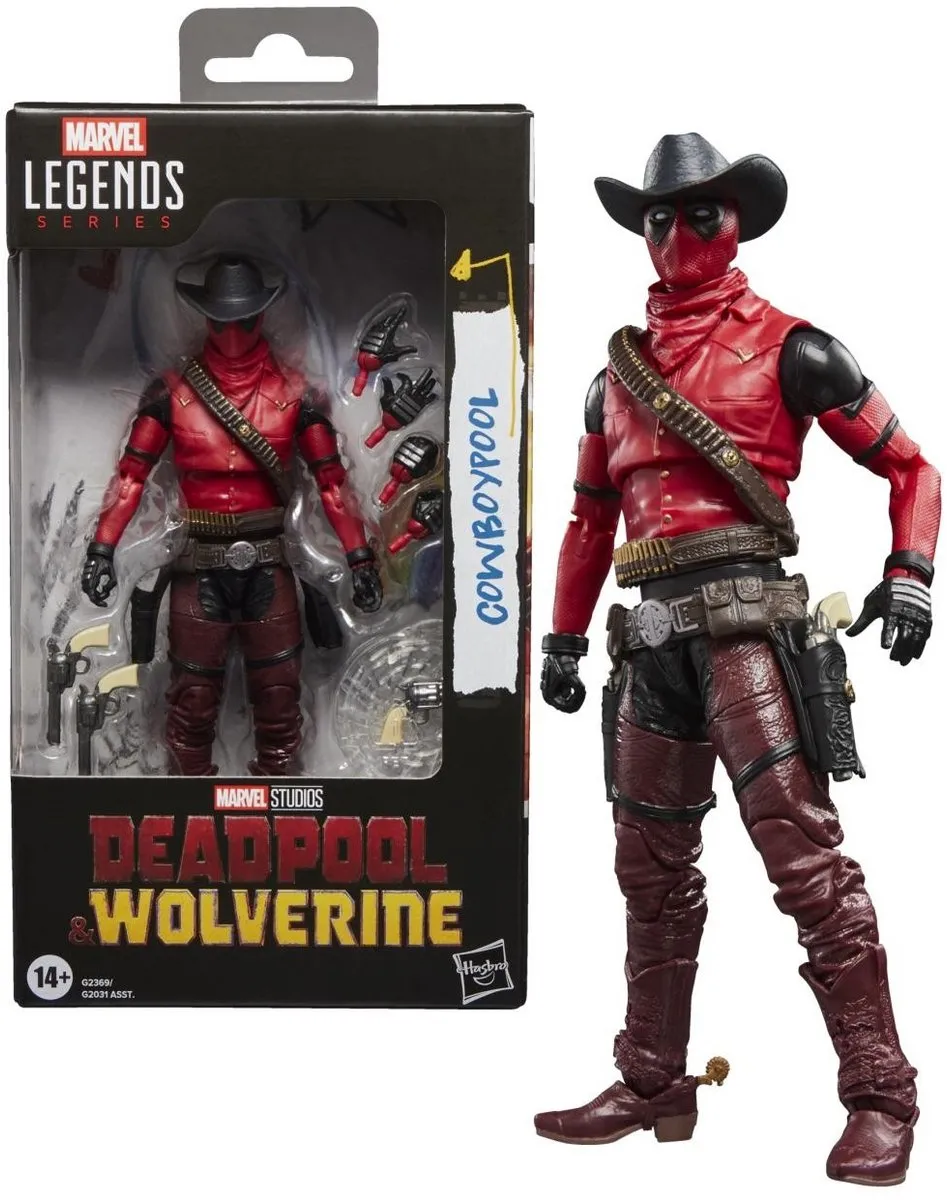 Hasbro Figure Legends Deadpool & Wolverine Cowboypool