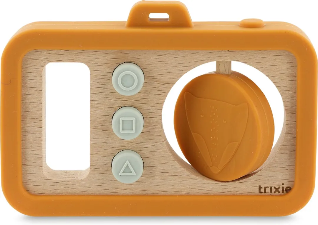 Trixie Baby Camera Mr. Fox Hout Silicone