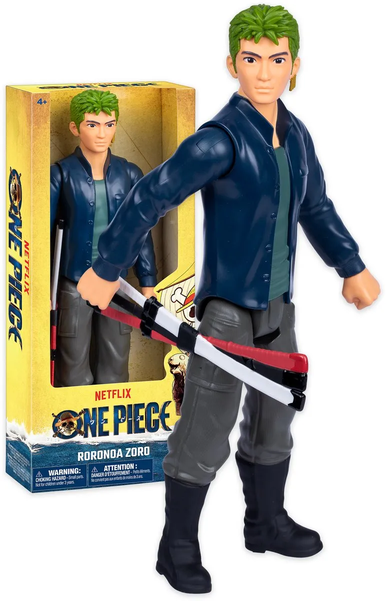 Moose Toys One Piece Zoro Groot Actiefiguur 30cm - Multikleur