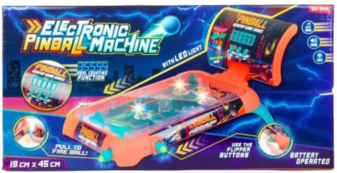 Toi-Toys Neon Elektronische Flipperkast 51784A