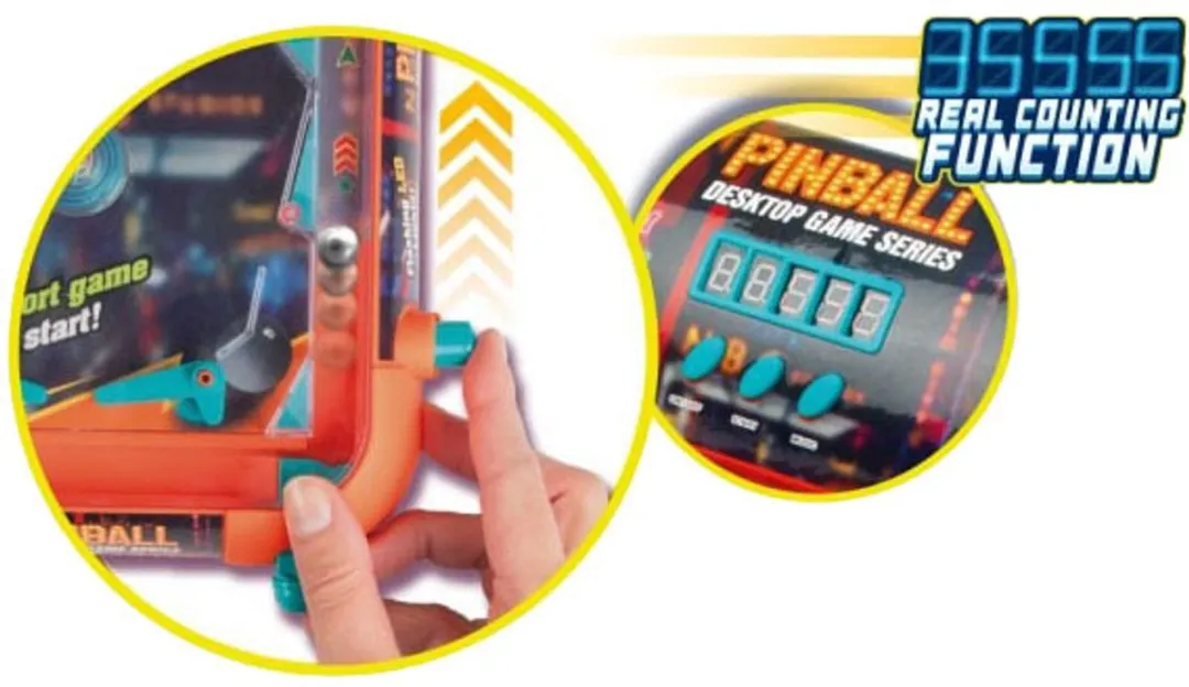 Toi-Toys Neon Elektronische Flipperkast 51784A