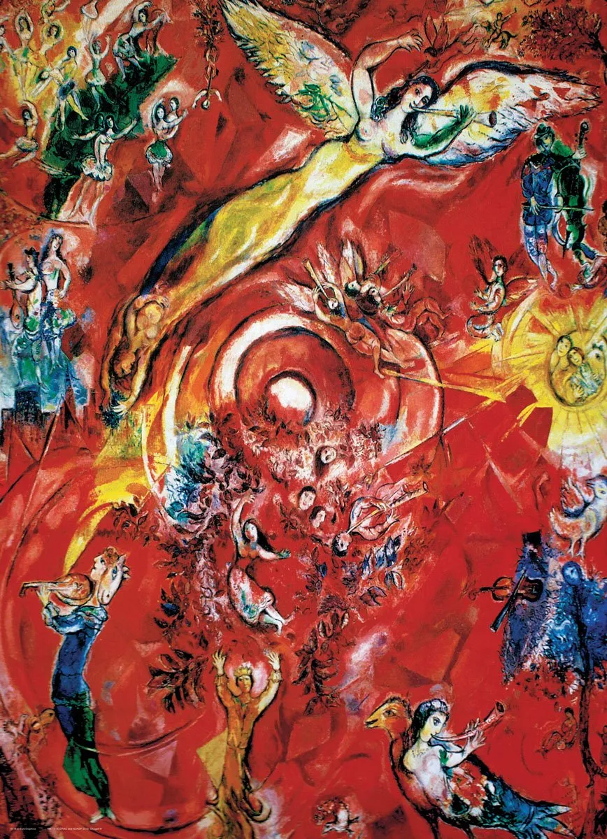 Eurographics Marc Chagall Muziek Puzzel 1000 Stuks - Meerkleurig