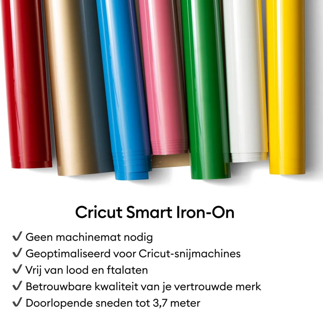 Cricut Smart Iron-On Joy Xtra 24,1x61cm - Zwart