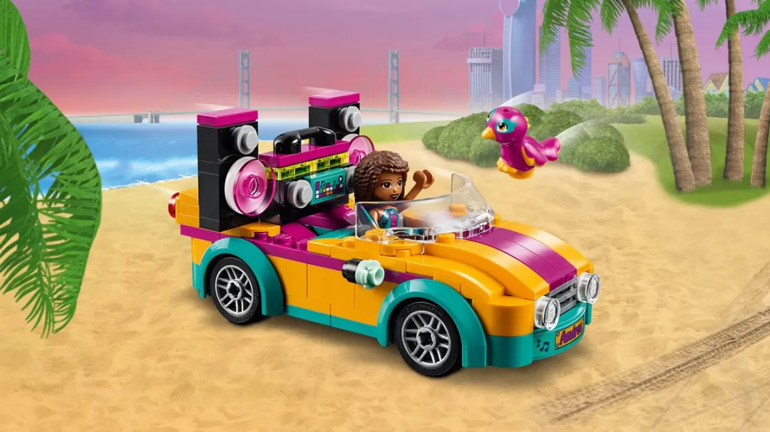 LEGO Friends Andrea's Car & Stage 41390 - 240 Stukken - afbeelding 6 van 6