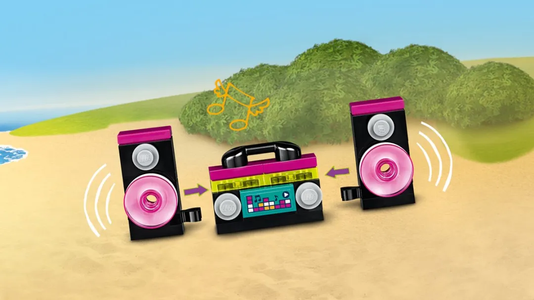 LEGO Friends Andrea's Car & Stage 41390 - 240 Stukken
