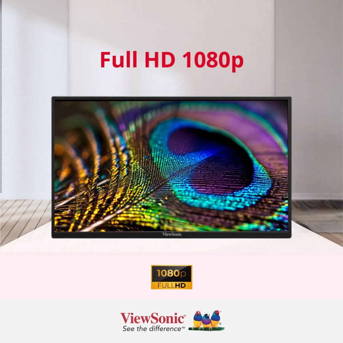ViewSonic VA1650 Portable Monitor 16" FHD IPS - Zwart