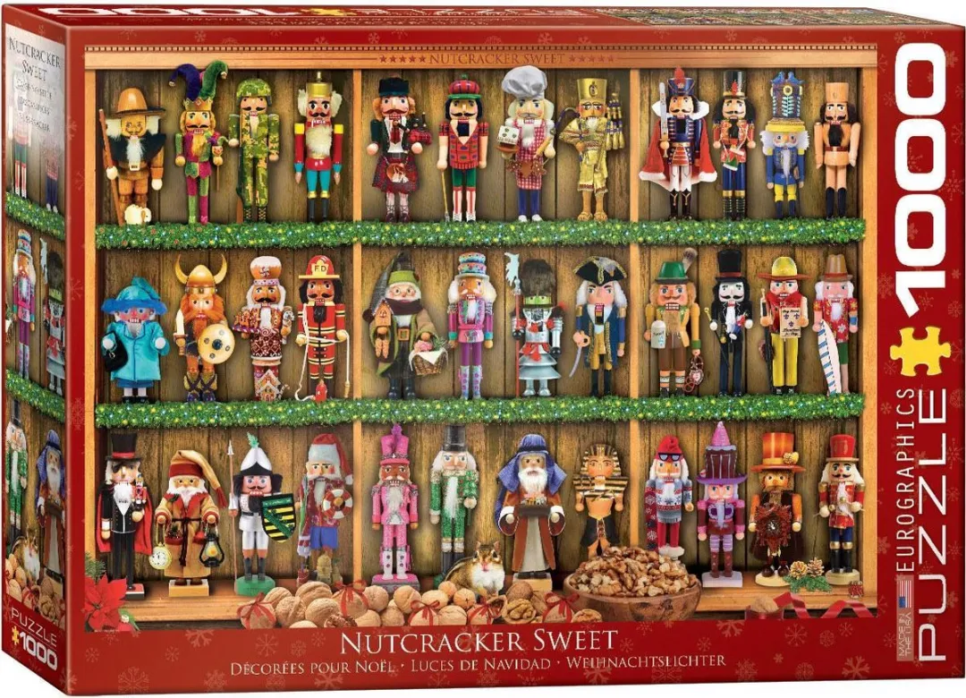 Eurographics Nutcracker Sweets 1000 Puzzels - 68x48cm - Meerkleurig