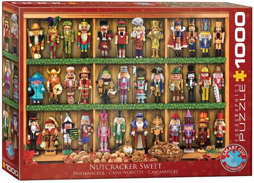 Eurographics Nutcracker Sweets 1000 Puzzels - 68x48cm - Meerkleurig