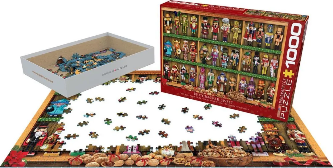 Eurographics Nutcracker Sweets 1000 Puzzels - 68x48cm - Meerkleurig